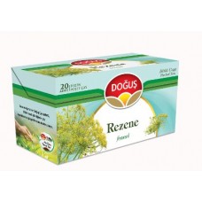 FENNEL (REZENE) HERBAL TEA BAG 40G (20'S) DOGUS (TURKISH)